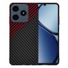 Husa pentru Realme C63 / C61, Techsuit, Carbonite FiberShell Vortex, Rosie