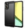 Husa pentru Realme C67 4G, Techsuit, Carbon, Neagra