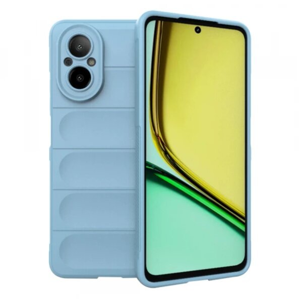 Husa pentru Realme C67 4G, Techsuit, Magic Shield, Bleu