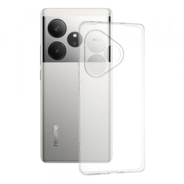 Husa pentru Realme GT 6T / GT 6, Techsuit, Clear, Transparenta