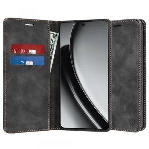 Husa pentru Realme GT 6T / GT 6, Techsuit, Confy, Neagra