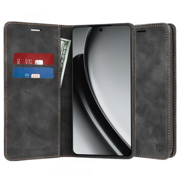 Husa pentru Realme GT 6T / GT 6, Techsuit, Confy, Neagra