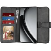 Husa pentru Realme GT 6T / GT 6, Techsuit, Diary Book, Neagra