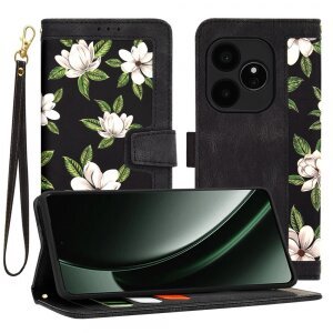 Husa pentru Realme GT 6T / GT 6, Techsuit, FlipCraft, Neagra