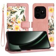 Husa pentru Realme GT 6T / GT 6, Techsuit, FlipCraft, Roz