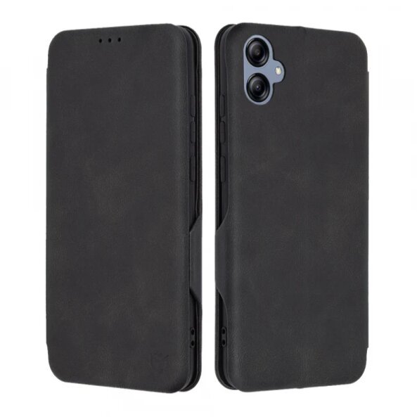 Husa pentru Samsung Galaxy A04e A042 / M04 M045, Techsuit, Safe Wallet Plus, Neagra