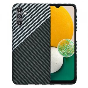 Husa pentru Samsung Galaxy A04s A047 / A13 5G A136, Techsuit, Carbonite FiberShell, Gri