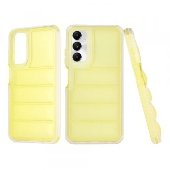 Husa pentru Samsung Galaxy A05s A057, Techsuit, Wave Shield, Galbena