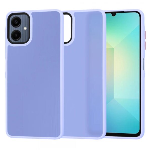 Husa pentru Samsung Galaxy A06 A065, Techsuit, HaloFrost, Mov Deschis