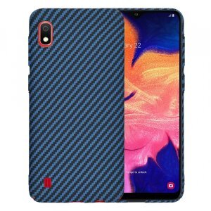Husa pentru Samsung Galaxy A10 A105, Techsuit, Carbonite FiberShell, Turcoaz