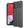 Husa pentru Samsung Galaxy A13 A135, Techsuit, CarbonFiber, Neagra
