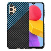 Husa pentru Samsung Galaxy A13 A135, Techsuit, Carbonite FiberShell, Bleu