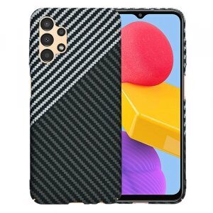 Husa pentru Samsung Galaxy A13 A135, Techsuit, Carbonite FiberShell, Gri