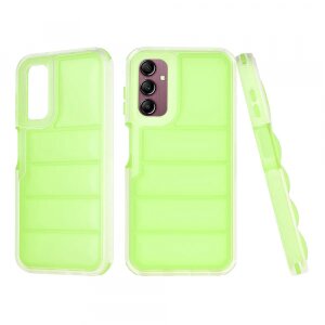 Husa pentru Samsung Galaxy A14 A145 / A14 5G A146, Techsuit, Wave Shield, Verde