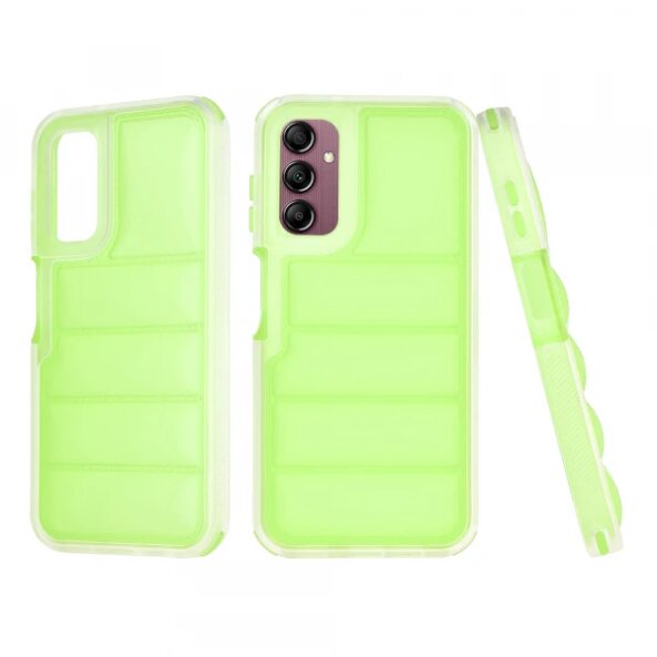 Husa pentru Samsung Galaxy A14 A145 / A14 5G A146, Techsuit, Wave Shield, Verde