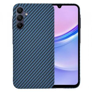 Husa pentru Samsung Galaxy A15 5G A156 / A15 A155, Techsuit, Carbonite FiberShell, Turcoaz
