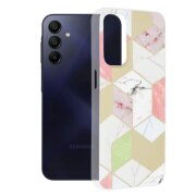 Husa pentru Samsung Galaxy A15 5G A156 / A15 A155, Techsuit, Marble, Mov