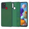 Husa pentru Samsung Galaxy A21s A217, Techsuit, HaloFrost, Verde