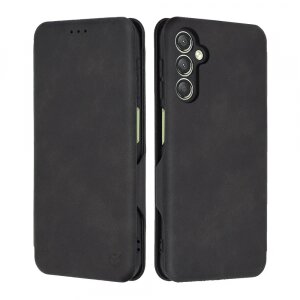 Husa pentru Samsung Galaxy A24 4G A245, Techsuit, Safe Wallet Plus, Neagra