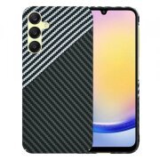 Husa pentru Samsung Galaxy A25 A256, Techsuit, Carbonite FiberShell, Gri