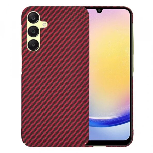 Husa pentru Samsung Galaxy A25 A256, Techsuit, Carbonite FiberShell, Rosie