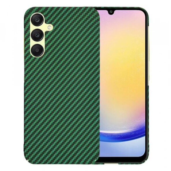 Husa pentru Samsung Galaxy A25 A256, Techsuit, Carbonite FiberShell, Verde