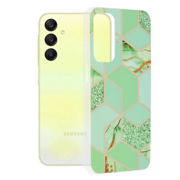Husa pentru Samsung Galaxy A25 A256, Techsuit, Marble, Verde