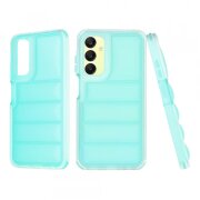 Husa pentru Samsung Galaxy A25 A256, Techsuit, Wave Shield, Turcoaz
