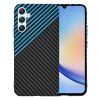 Husa pentru Samsung Galaxy A34 A346, Techsuit, Carbonite FiberShell, Bleu