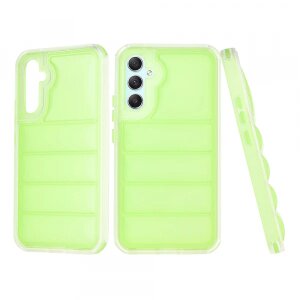 Husa pentru Samsung Galaxy A34 A346, Techsuit, Wave Shield, Verde