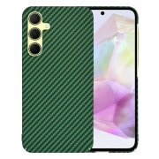Husa pentru Samsung Galaxy A35 5G A356, Techsuit, Carbonite FiberShell, Verde