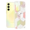 Husa pentru Samsung Galaxy A35 5G A356, Techsuit, Marble, Mov