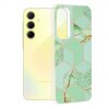 Husa pentru Samsung Galaxy A35 5G A356, Techsuit, Marble, Verde