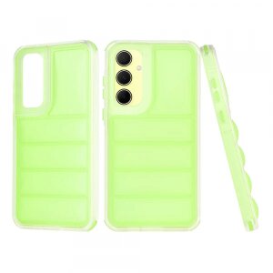 Husa pentru Samsung Galaxy A35 5G A356, Techsuit, Wave Shield, Verde