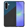 Husa pentru Samsung Galaxy A36 A366, Techsuit, Carbonite FiberShell, Bleu
