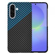 Husa pentru Samsung Galaxy A36 A366, Techsuit, Carbonite FiberShell, Bleu