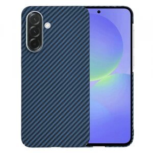 Husa pentru Samsung Galaxy A36 A366, Techsuit, Carbonite FiberShell, Turcoaz