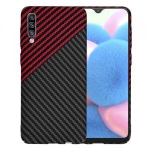 Husa pentru Samsung Galaxy A50s A507 / A30s A307 / A50 A505, Techsuit, Carbonite FiberShell Vortex, Rosie