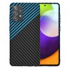 Husa pentru Samsung Galaxy A52s 5G A528 / A52 5G A526 / A52 A525, Techsuit, Carbonite FiberShell, Bleu