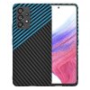 Husa pentru Samsung Galaxy A53 5G A536, Techsuit, Carbonite FiberShell, Bleu