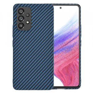 Husa pentru Samsung Galaxy A53 5G A536, Techsuit, Carbonite FiberShell, Turcoaz