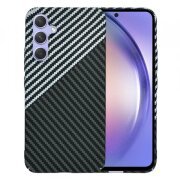 Husa pentru Samsung Galaxy A54 A546, Techsuit, Carbonite FiberShell, Gri