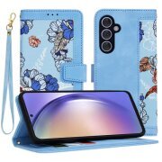 Husa pentru Samsung Galaxy A54 A546, Techsuit, FlipCraft, Bleu