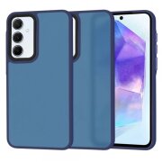 Husa pentru Samsung Galaxy A55 5G A556, Techsuit, HaloFrost, Bleumarin