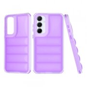 Husa pentru Samsung Galaxy A55 5G A556, Techsuit, Wave Shield, Mov