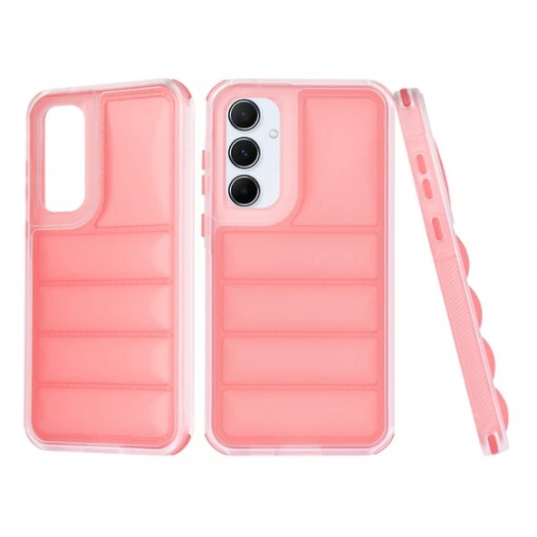 Husa pentru Samsung Galaxy A55 5G A556, Techsuit, Wave Shield, Rosie