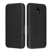 Husa pentru Samsung Galaxy J7 (2017) J730, Techsuit, Safe Wallet Plus, Neagra
