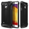 Husa pentru Samsung Galaxy Note 4 N910, Techsuit, Hybrid Armor, Neagra