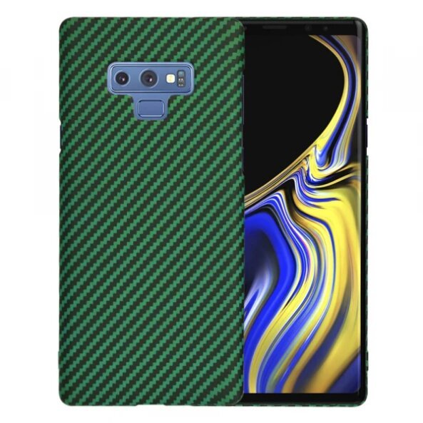 Husa pentru Samsung Galaxy Note 9 N960, Techsuit, Carbonite FiberShell, Verde