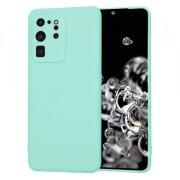 Husa pentru Samsung Galaxy S20 Ultra 5G G988 / S20 Ultra G988, Techsuit, SoftFlex, Turcoaz